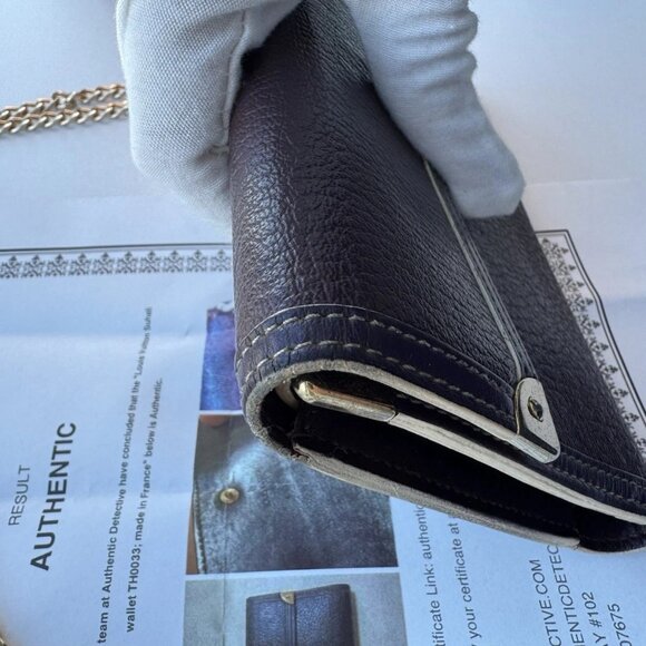 LOUIS VUITTON Suhali Collection Leather Long Wallet - Picture 10 of 15